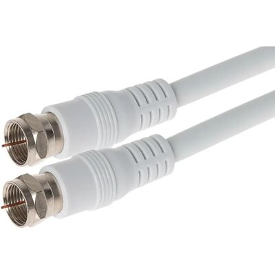 Maplin Maplin MAVFF001-030 koaxialkabel 3 m F-typ Vit Maplin Maplin MAVFF001-030 koaxialkabel 3 m F-typ Vit