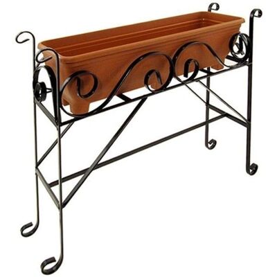 Garden Pride - Charcoal Trough - Terracotta - Planter Garden Pride - Charcoal Trough - Terracotta - Planter