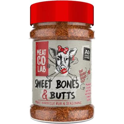 Angus & Oink - Zoete Bones & Butts - BBQ Kruiden 200g Angus & Oink - Zoete Bones & Butts - BBQ Kruiden 200g