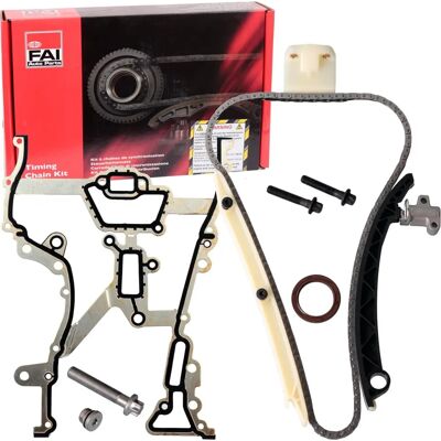 FAI AutoParts Kit de chaîne de distribution Opel - 130 maillons - Type Simplex - Publicité FAI AutoParts Kit de chaîne de distribution Opel - 130 maillons - Type Simplex - Publicité