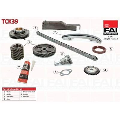 FAI AutoParts TCK39 - Kit de cadena de distribución Simplex FAI AutoParts TCK39 - Kit de cadena de distribución Simplex