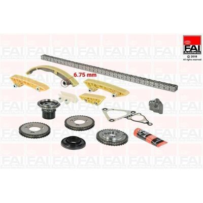 FAI AutoParts TCK47 Timing Kettingset - Duplex, 132 Schakels FAI AutoParts TCK47 Timing Kettingset - Duplex, 132 Schakels
