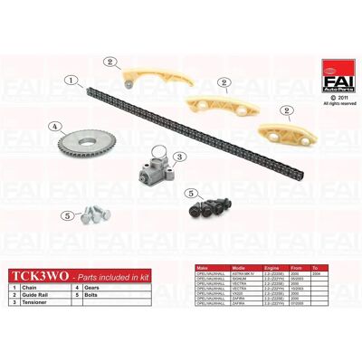 FAI AutoParts Timing Chain Kit - Timing Chain Kit FAI AutoParts Timing Chain Kit - Timing Chain Kit