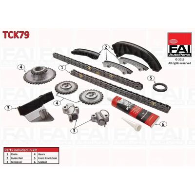 FAI AutoParts TCK79 Jeu de chaîne de distribution - Jeu de chaîne de distribution - Publicité FAI AutoParts TCK79 Jeu de chaîne de distribution - Jeu de chaîne de distribution - Publicité