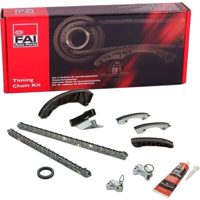 FAI AutoParts Tidskjede Sett - Øvre 76 Lenker - Timing Chain Kit FAI AutoParts Tidskjede Sett - Øvre 76 Lenker - Timing Chain Kit