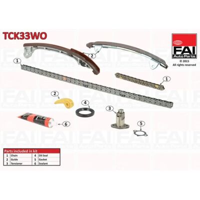 FAI AutoParts Kit de chaîne de distribution Toyota - TCK33WO - Publicité FAI AutoParts Kit de chaîne de distribution Toyota - TCK33WO - Publicité
