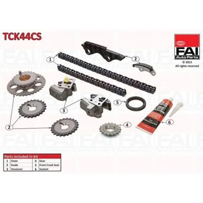 Fai AutoParts Kit de chaîne de distribution TCK44CS - Kit de chaîne - Publicité Fai AutoParts Kit de chaîne de distribution TCK44CS - Kit de chaîne - Publicité