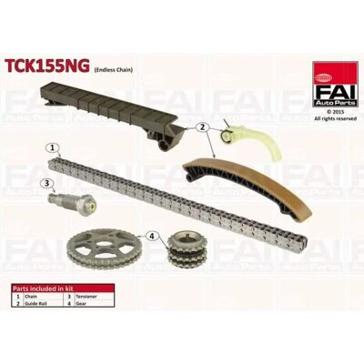 FAI AutoParts TCK155NG - Kit chaîne de distribution pour Mercedes-Benz A-Class - Publicité FAI AutoParts TCK155NG - Kit chaîne de distribution pour Mercedes-Benz A-Class - Publicité