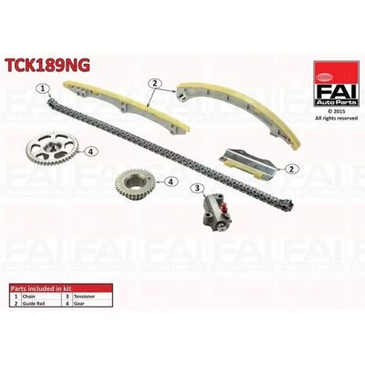 Honda TCK189NG Steuerkettensatz - Geräuscharm, 170 Glieder Honda TCK189NG Steuerkettensatz - Geräuscharm, 170 Glieder
