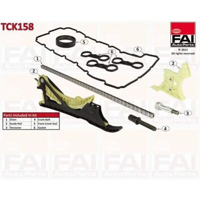 FAI AutoParts TCK158 - Kit de chaîne de distribution - Publicité FAI AutoParts TCK158 - Kit de chaîne de distribution - Publicité