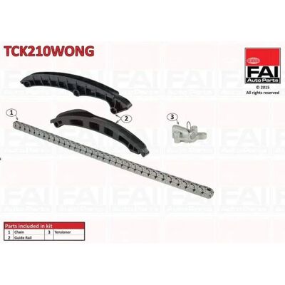 FAI AutoParts TCK210WONG Kit chaîne de distribution - Kit chaîne - Publicité FAI AutoParts TCK210WONG Kit chaîne de distribution - Kit chaîne - Publicité