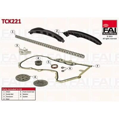 FAI AutoParts Kit de chaîne de distribution - VW Polo - Publicité FAI AutoParts Kit de chaîne de distribution - VW Polo - Publicité