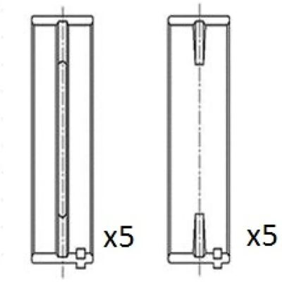 FAI AutoParts BM1066-STD Krukaslager - Voor Hyundai H-1 Cargo, Kia Sorento 1 FAI AutoParts BM1066-STD Krukaslager - Voor Hyundai H-1 Cargo, Kia Sorento 1