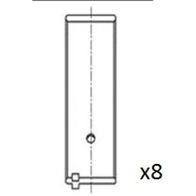 FAI AutoParts BB2079-STD - Cojinete de bancada - Opel, Vauxhall FAI AutoParts BB2079-STD - Cojinete de bancada - Opel, Vauxhall