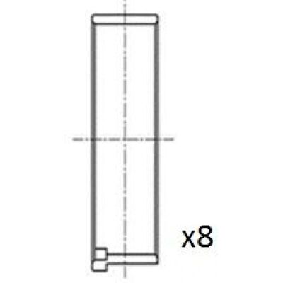 FAI AutoParts BB2070-STD Cojinete de Cigüeñal FAI AutoParts BB2070-STD Cojinete de Cigüeñal