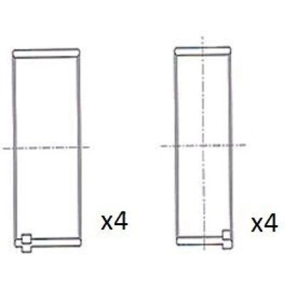 FAI AutoParts BB2069-STD Kurbelwellenlager - Motorlager FAI AutoParts BB2069-STD Kurbelwellenlager - Motorlager