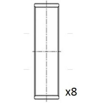 FAI AutoParts BB2021-STD Kurbelwellenlager - Motortyp FAI AutoParts BB2021-STD Kurbelwellenlager - Motortyp