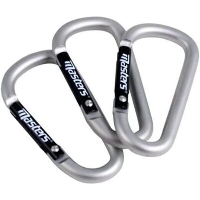 Masters Karabiner Golfbag Verbindung Set 3 - Golfzubehör Masters Karabiner Golfbag Verbindung Set 3 - Golfzubehör