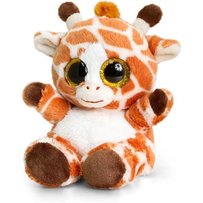 Girafe Animotsu de Keel Toys - Peluche de 15cm - Rose Lilas - Publicité Girafe Animotsu de Keel Toys - Peluche de 15cm - Rose Lilas - Publicité
