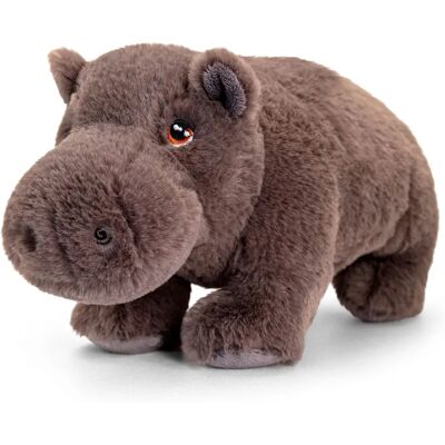 KEEL TOYS SE1045 - Recyklovaný plyšový Hroch 30cm KEEL TOYS SE1045 - Recyklovaný plyšový Hroch 30cm