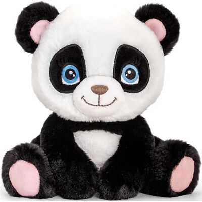 Keel Toys Keel Panda Adoptable World Soft Toy - Eco 16cm Keel Toys Keel Panda Adoptable World Soft Toy - Eco 16cm