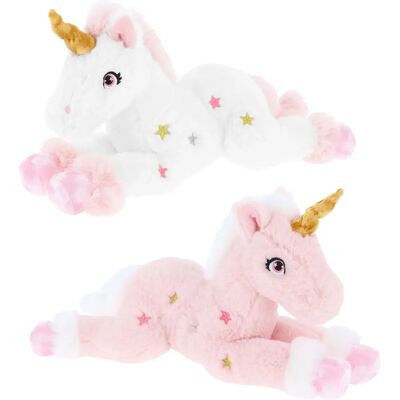 Keel Toys Keeleco Bílá Jednorožec 35cm Plyšák - Plyšák Keel Toys Keeleco Bílá Jednorožec 35cm Plyšák - Plyšák