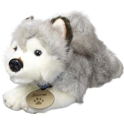 Animal en Peluche Husky de Keel Toys - 25cm Doux et Câlin - Peluche Moelleuse - Publicité Animal en Peluche Husky de Keel Toys - 25cm Doux et Câlin - Peluche Moelleuse - Publicité