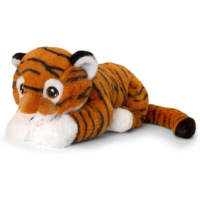 Keel Toys KEEL SE6100 Tigre Écologique en Peluche 25cm - Publicité Keel Toys KEEL SE6100 Tigre Écologique en Peluche 25cm - Publicité