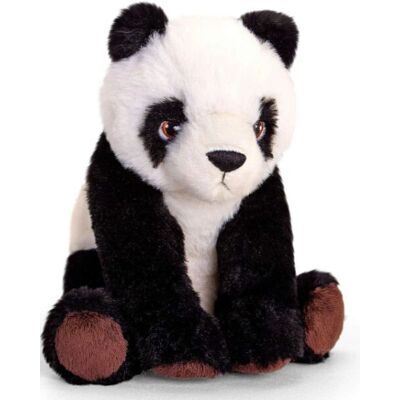 Keel Toys Panda di Peluche - Eco, 18cm, Riciclato Keel Toys Panda di Peluche - Eco, 18cm, Riciclato