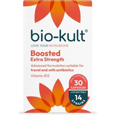 Bio-Kult Boosted Extra Strength - Probiotic Supplement - 30 Capsules Bio-Kult Boosted Extra Strength - Probiotic Supplement - 30 Capsules