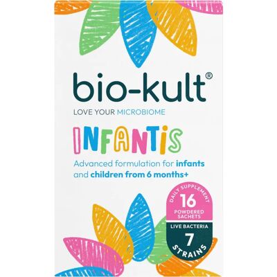 Bio-Kult Infant Probiotikum - 7 Stämme, Vitamin D3, 16 Beutel Bio-Kult Infant Probiotikum - 7 Stämme, Vitamin D3, 16 Beutel