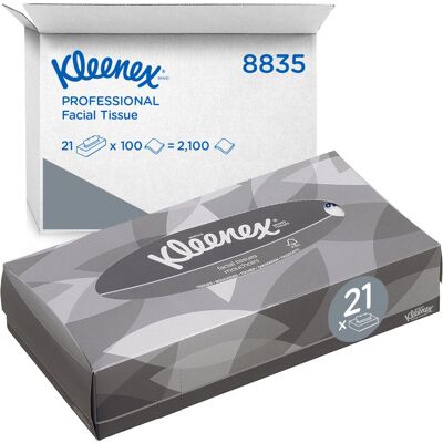 Kleenex 8835 Mouchoirs Faciaux Blancs - Mouchoirs - Publicité Kleenex 8835 Mouchoirs Faciaux Blancs - Mouchoirs - Publicité