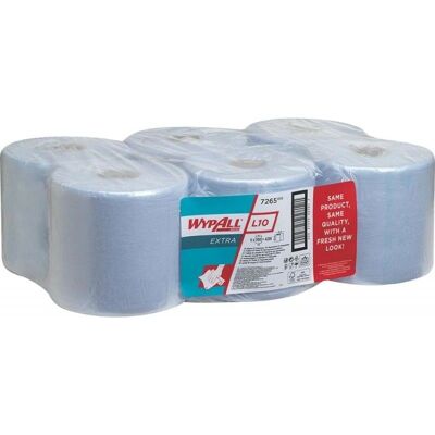 Toallitas Wypall Azules L10 - Dispensador Central - 700 hojas Toallitas Wypall Azules L10 - Dispensador Central - 700 hojas