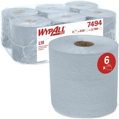 Kimberly-Clark Wypall L10 Blauwe Doeken - Reinigingsdoeken Kimberly-Clark Wypall L10 Blauwe Doeken - Reinigingsdoeken