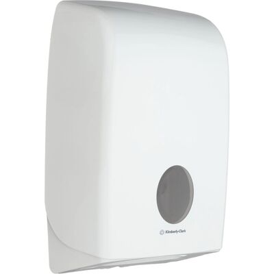 Kimberly Clark Aquarius 6945 Wit papierhanddoekdispenser - Dispenser Kimberly Clark Aquarius 6945 Wit papierhanddoekdispenser - Dispenser