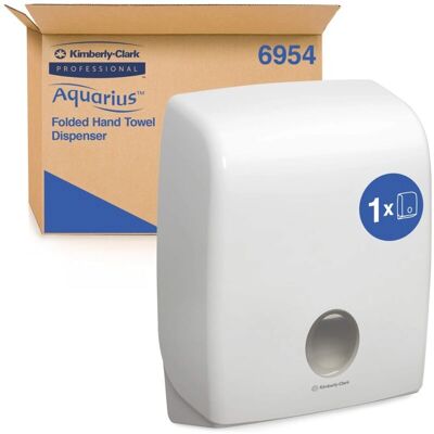 Kimberly-Clark Držák ručníků - Aquarius C-Fold Kimberly-Clark Držák ručníků - Aquarius C-Fold