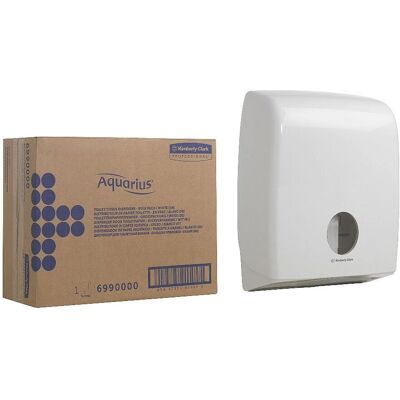 Kimberly-Clark Modell 6990 Toilettenpapierspender - Doppel-Reservoir Kimberly-Clark Modell 6990 Toilettenpapierspender - Doppel-Reservoir