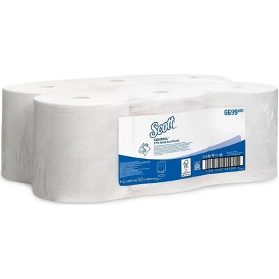 Kimberly-Clark Scott CONTROL Papiertücher Airflex 6x200m - Papierhandtücher Kimberly-Clark Scott CONTROL Papiertücher Airflex 6x200m - Papierhandtücher