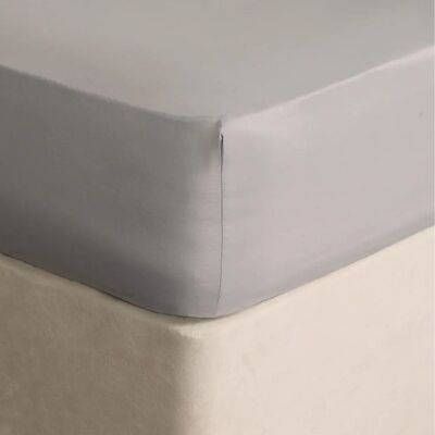 Brentfords: Microfiber Fitted Bed Sheet - Single - Mid Grey - Bed Sheet Brentfords: Microfiber Fitted Bed Sheet - Single - Mid Grey - Bed Sheet