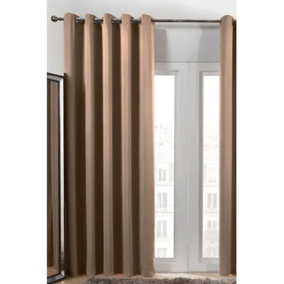 Dreamscene Thermal Ready Made Eyelet Blackout Curtains - beige - Curtains Dreamscene Thermal Ready Made Eyelet Blackout Curtains - beige - Curtains