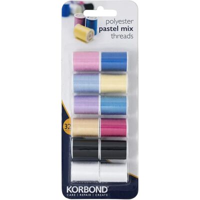 Korbond - 110782 - Couleurs pastel - Ensemble de fils Korbond - 110782 - Couleurs pastel - Ensemble de fils