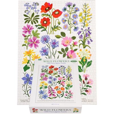 REX LONDON Jigsaw Puzzle - Wild Flowers REX LONDON Jigsaw Puzzle - Wild Flowers