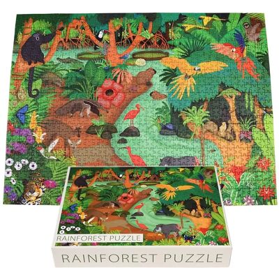 Rex London Rainforest Puzzle - 1000 Pieces Rex London Rainforest Puzzle - 1000 Pieces