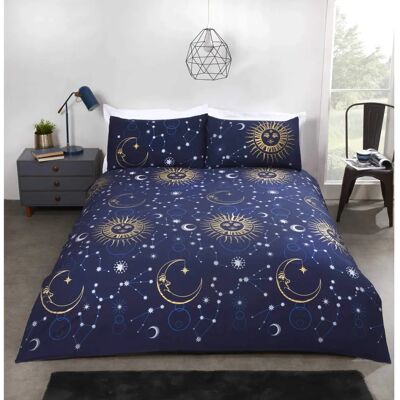 Rapport Doppelbettset Navy Celestial Wendbar Rapport Doppelbettset Navy Celestial Wendbar