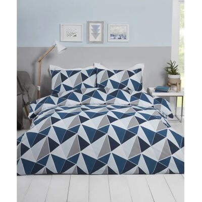 My Home - Leo - Navy - Double - Bedding Set My Home - Leo - Navy - Double - Bedding Set