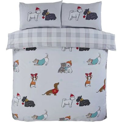 Ensemble de housse de duvet réversible Winter Tails de Rapport - Lit Ensemble de housse de duvet réversible Winter Tails de Rapport - Lit