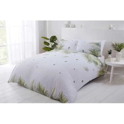 Rapport Home Tropics Palm Tree Leaves Green Reversible Bedding Set - Bedding Set Rapport Home Tropics Palm Tree Leaves Green Reversible Bedding Set - Bedding Set