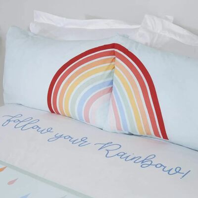 Rapport Follow Your Rainbow Duvet Cover Set - Single Rapport Follow Your Rainbow Duvet Cover Set - Single