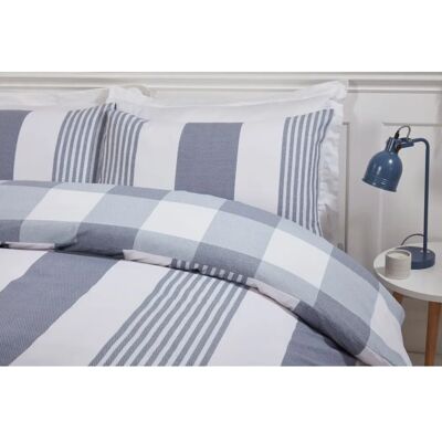 Rapport Home - Chambray Stripe Grey - duvet cover set Rapport Home - Chambray Stripe Grey - duvet cover set