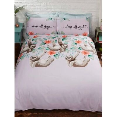 Rapport Home Sloth Single Duvet Cover & Pillowcase Set Rapport Home Sloth Single Duvet Cover & Pillowcase Set
